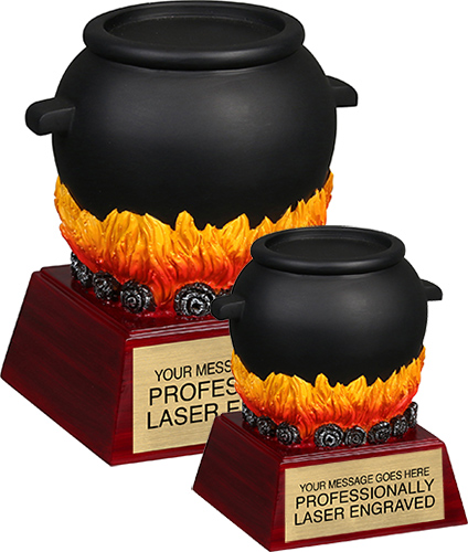 Chili Pot Color Theme Resin Trophies