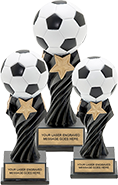 Soccer Twister Resin Trophies