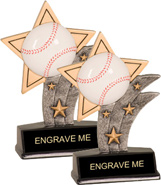 Baseball Sport Star Resin Trophies