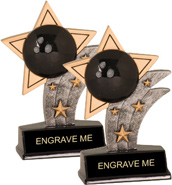 Bowling Sport Star Resin Trophies