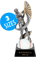 Baseball Motion Xtreme Resin Trophy