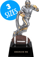 Football Motion Xtreme Resin Trophy