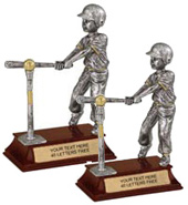 Tee Ball Signature Series Resin Trophies- Male