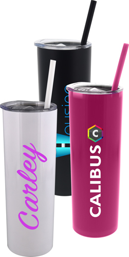 20 oz Skinny Stainless Steel Tumblers - Color