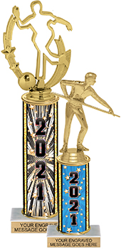 Exclusive Year Comic Stars Column Trophies