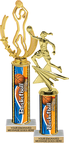 Glow in the Dark Exclusive Basketball Ultra-Wave Trophies