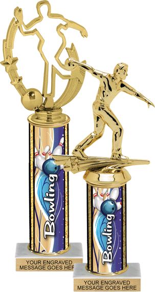 Glow in the Dark Exclusive Bowling Ultra-Wave Trophies