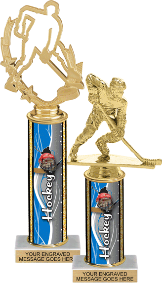 Ice Hockey Award Gold or Silver Bargain Trophy Tournament FREE Engraving 