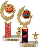 Feather Frame Single-Trim Insert Holder Trophies 