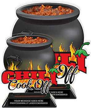 Chili Cook Off Colorix-T Acrylic Trophies