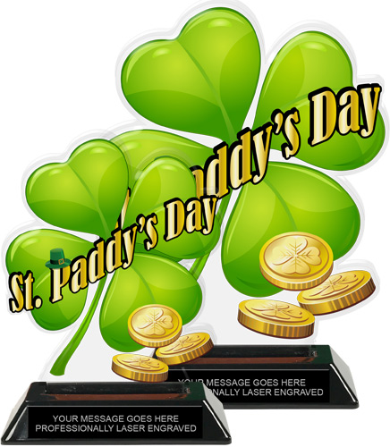 St. Paddy's Day Colorix-T Acrylic Trophies