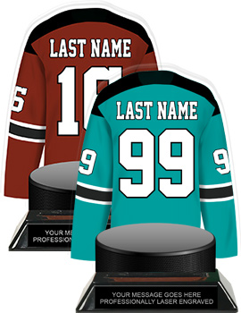 Hockey Jersey Colorix-T Acrylic Trophies