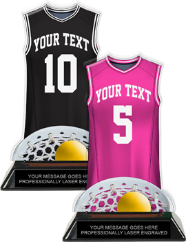 Lacrosse Female Jersey Colorix-T Acrylic Trophies