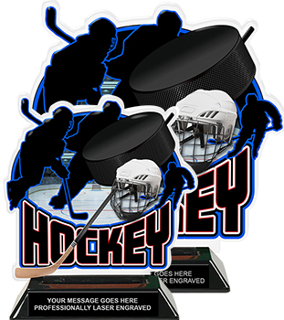 Hockey Colorix-T Acrylic Trophies
