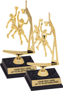 Double Action Basketball Trophies