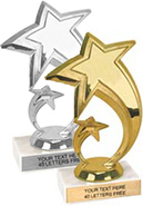 Double Shooting Star Trophies