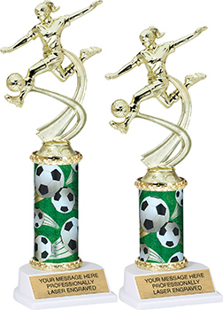 Soccer Female Sport Motion Trophies