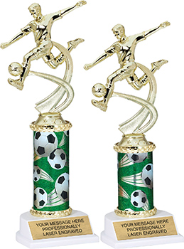 Soccer Male Sport Motion Trophies