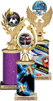 Rectangle/Oval Column Insert Trophies