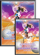 Volleyball Graphix Plaques