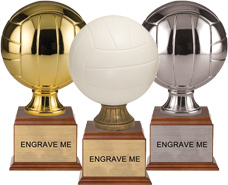 Volleyball Full Size Resin Awards