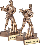 Volleyball Superstar Resin Trophies