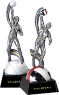 Volleyball Motion Xtreme Resin Trophies