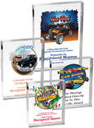 Auto & Racing Vibrix Acrylic Awards [3/4 inch thick]