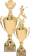 Metal Championship Cups with Figures