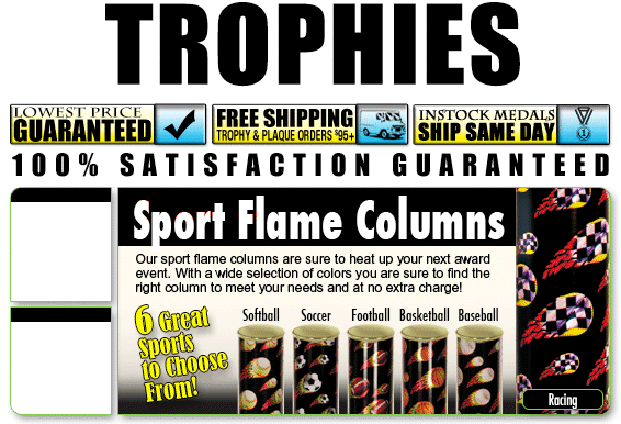 Sport Flame Columns
