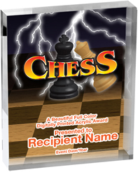 Chess Vibrix Acrylic Award