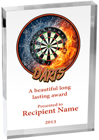 Darts Vibrix Acrylic Award