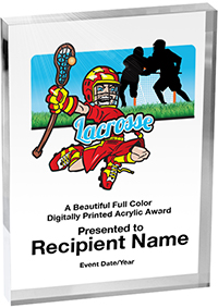 Lacrosse Vibrix Acrylic Award