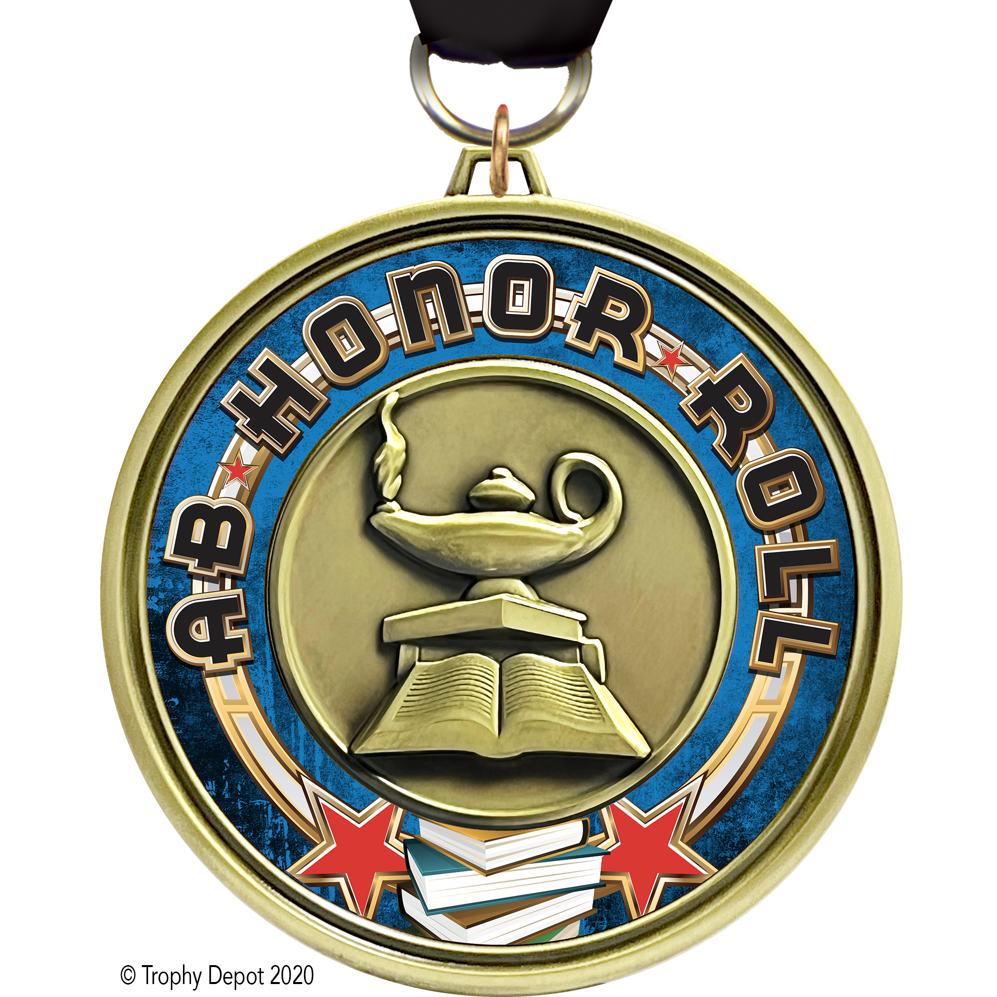 3 inch Eclipse Insert Medal - AB Honor Roll
