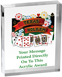 Card Games Vibrix Acrylic Award