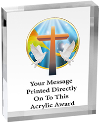 Religion Vibrix Acrylic Award