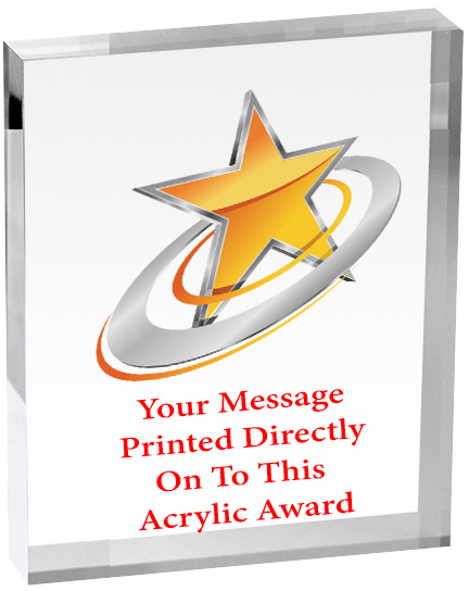 Stars Vibrix Acrylic Award