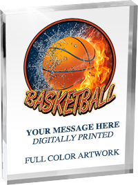 Basketball Vibrix Acrylic Award