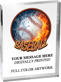 Baseball Vibrix Acrylic Award