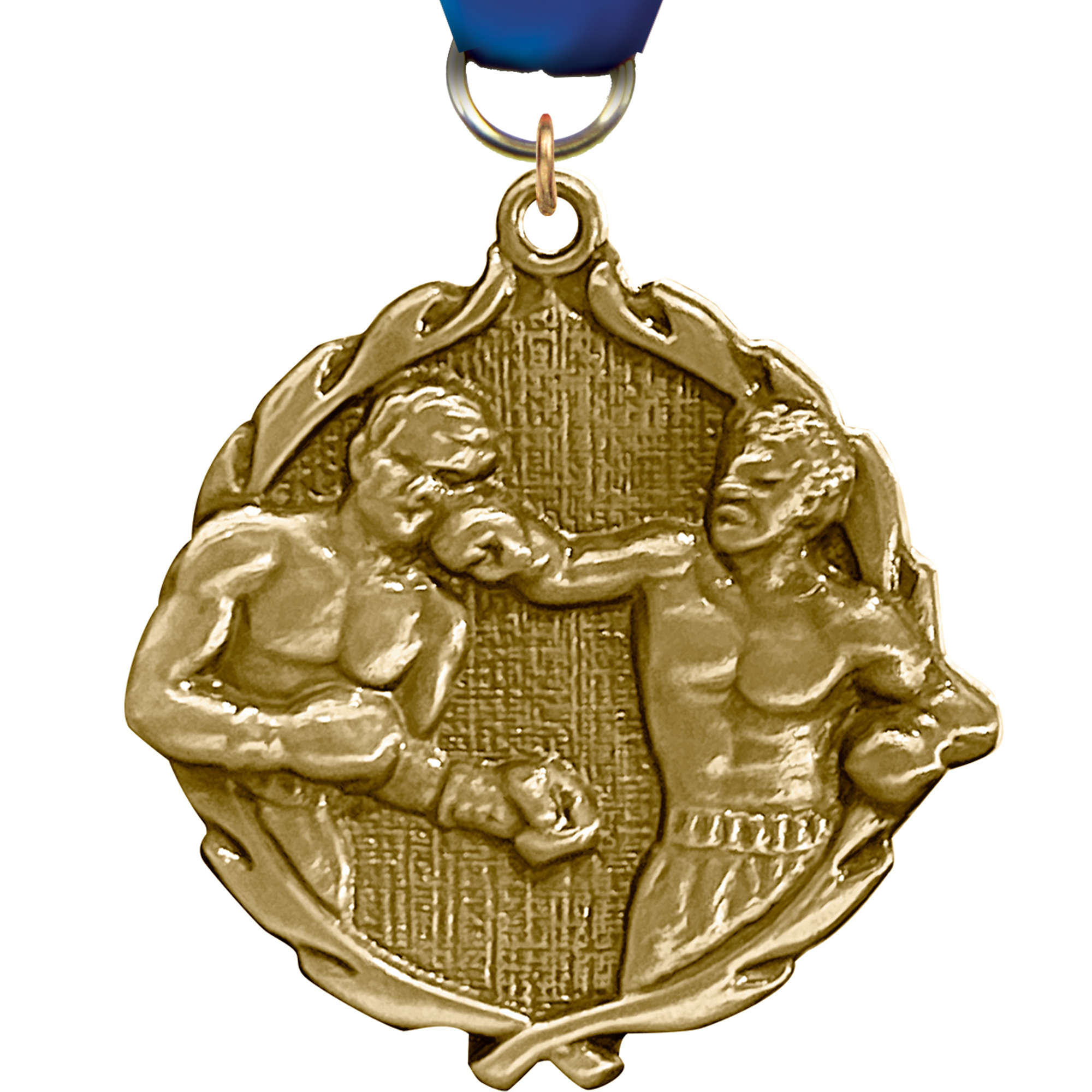 1.75 inch Boxing Wreath Medal