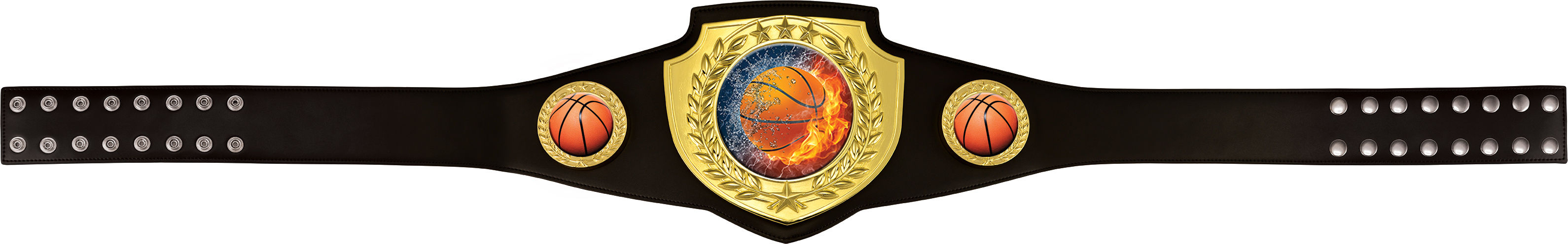 Basketball Champion Shield Award Belt