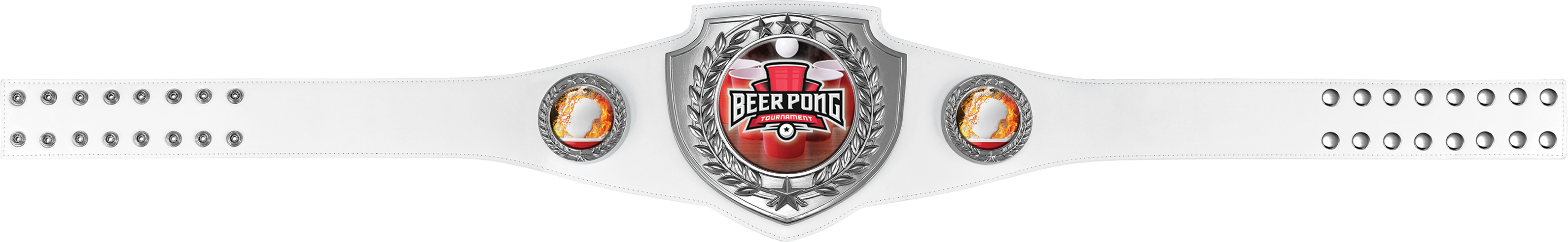 Beer Pong Champion Shield Award Belt