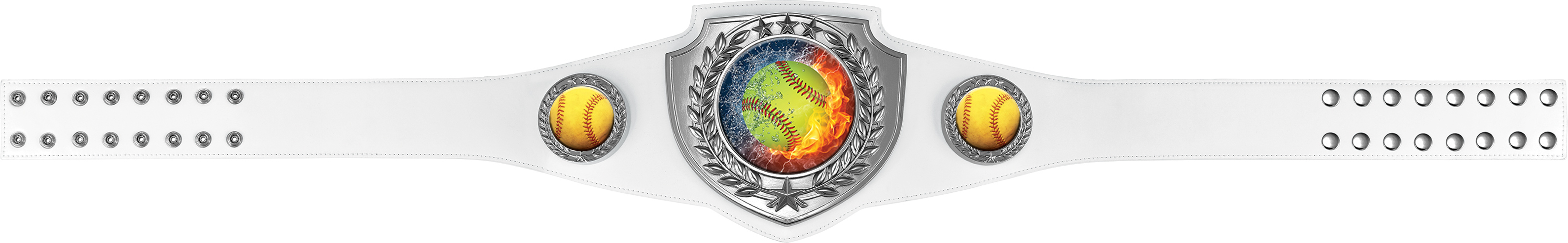 Softball Champion Shield Award Belt