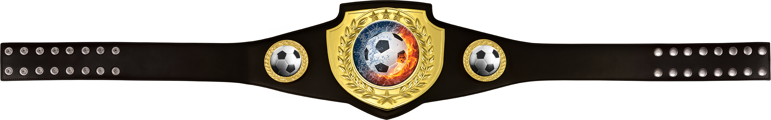 Soccer Champion Shield Award Belt - Trophy Depot