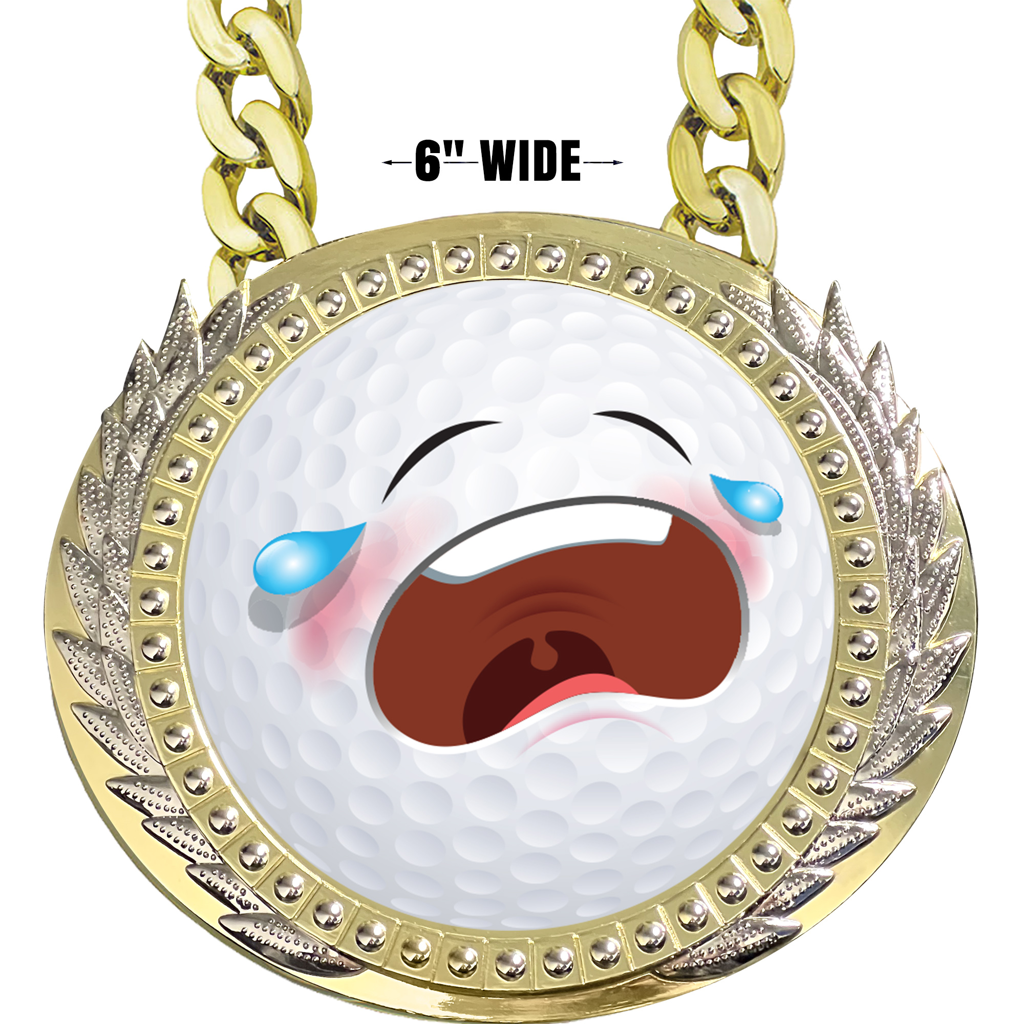Golf 6 inch Presidential Metal Champ Chain