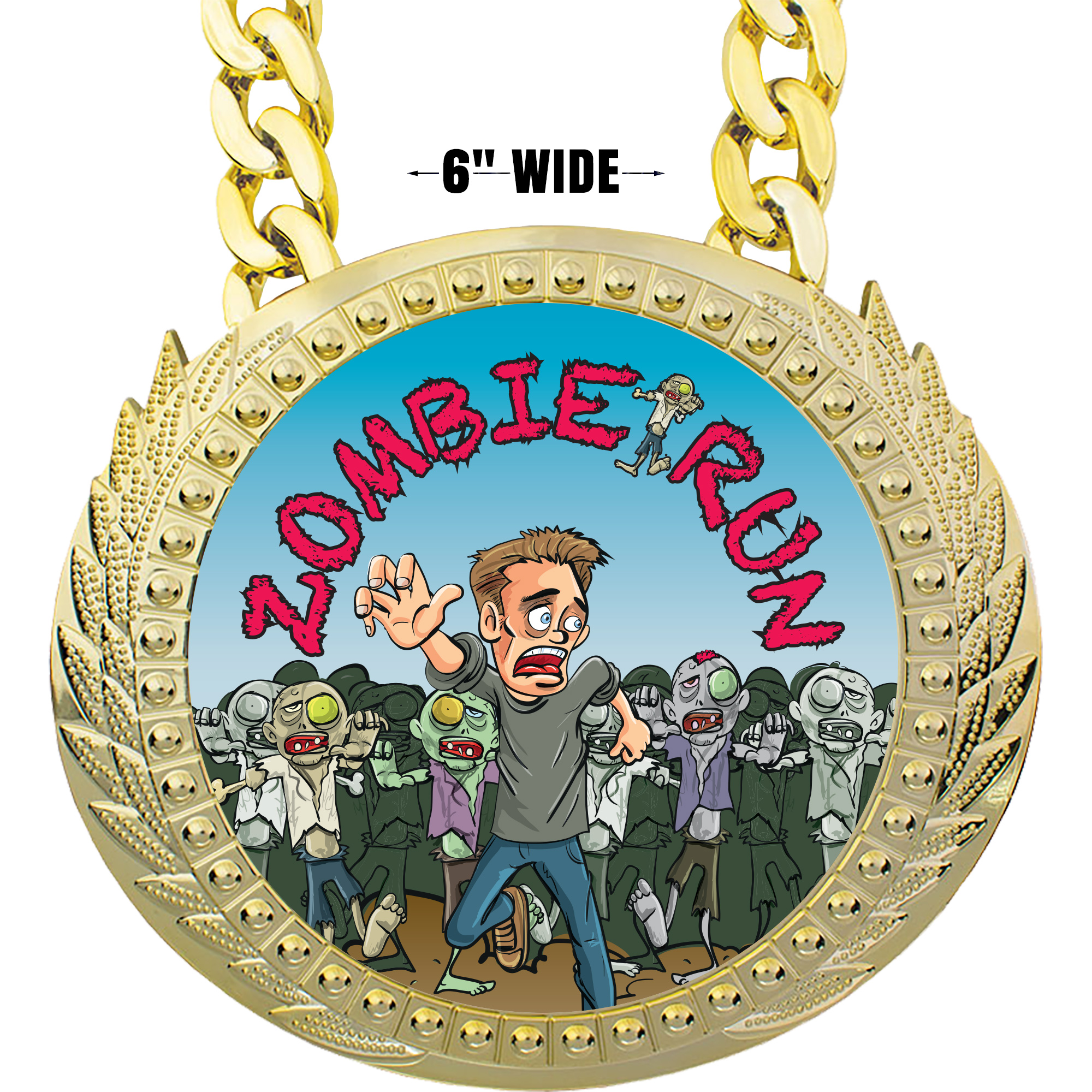 Zombie Run 6 inch Champion Chain
