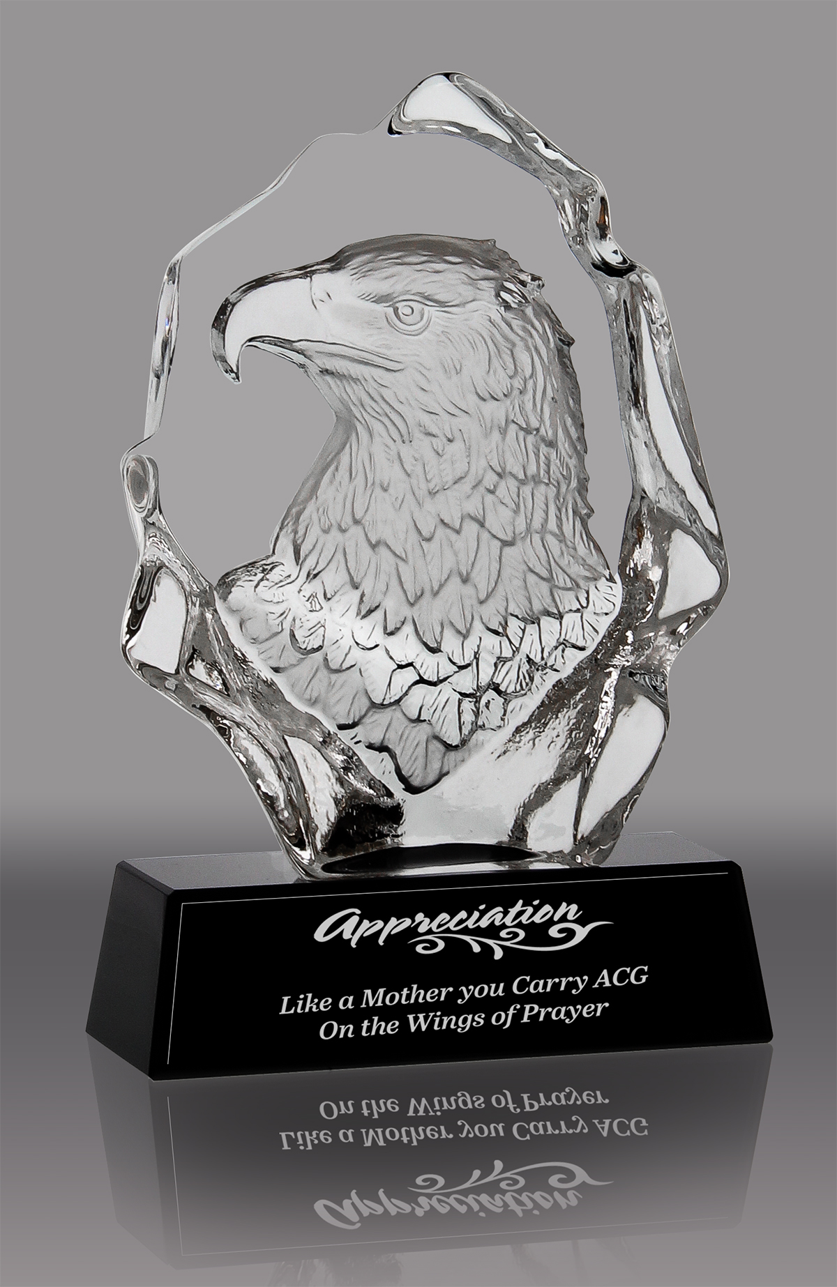 Crystal Eagle Bust Award