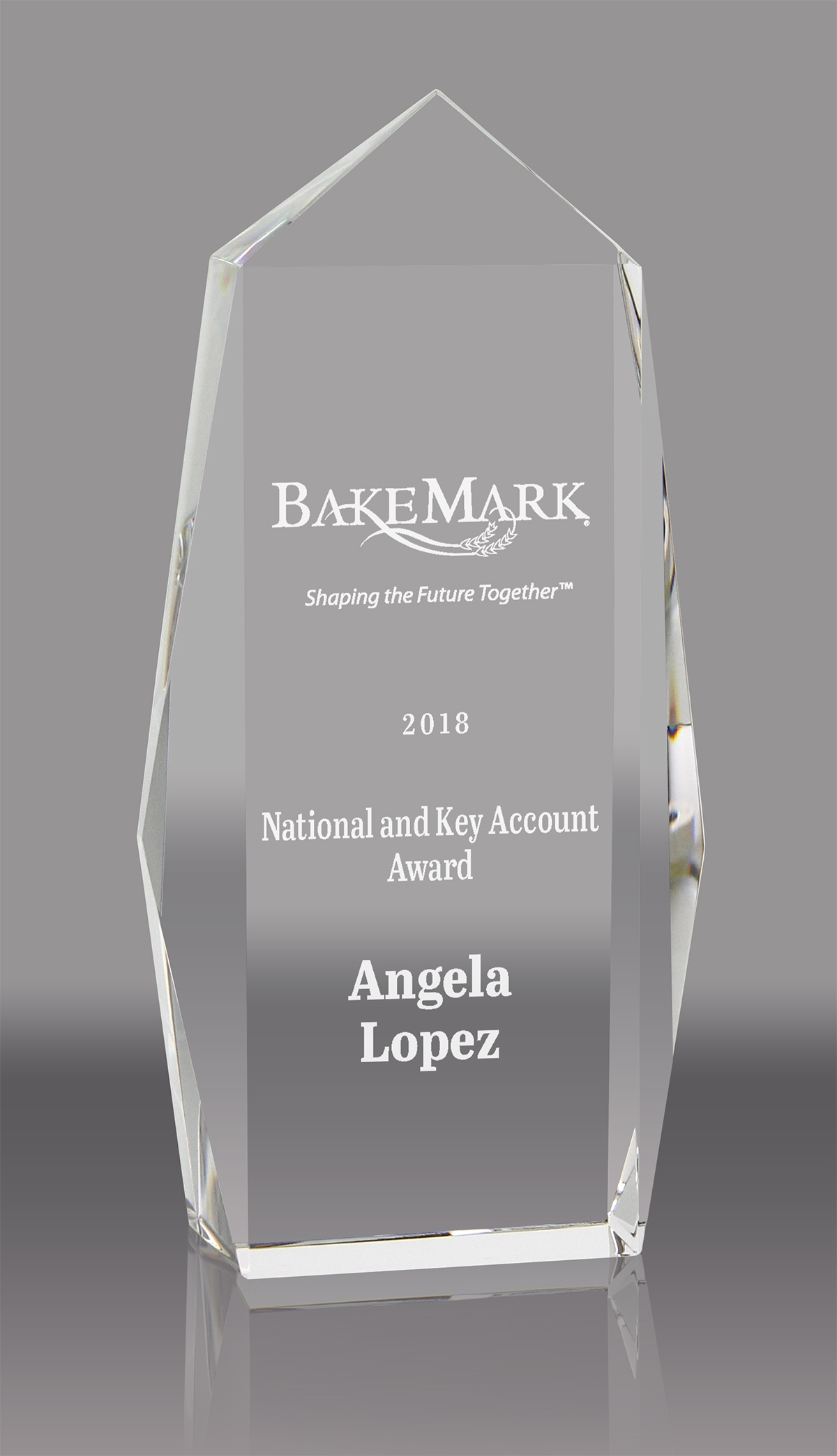 Crystal Apex Award - 7.75 inch