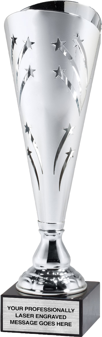 Shooting Star Silver Split Cup - 16.75 inch