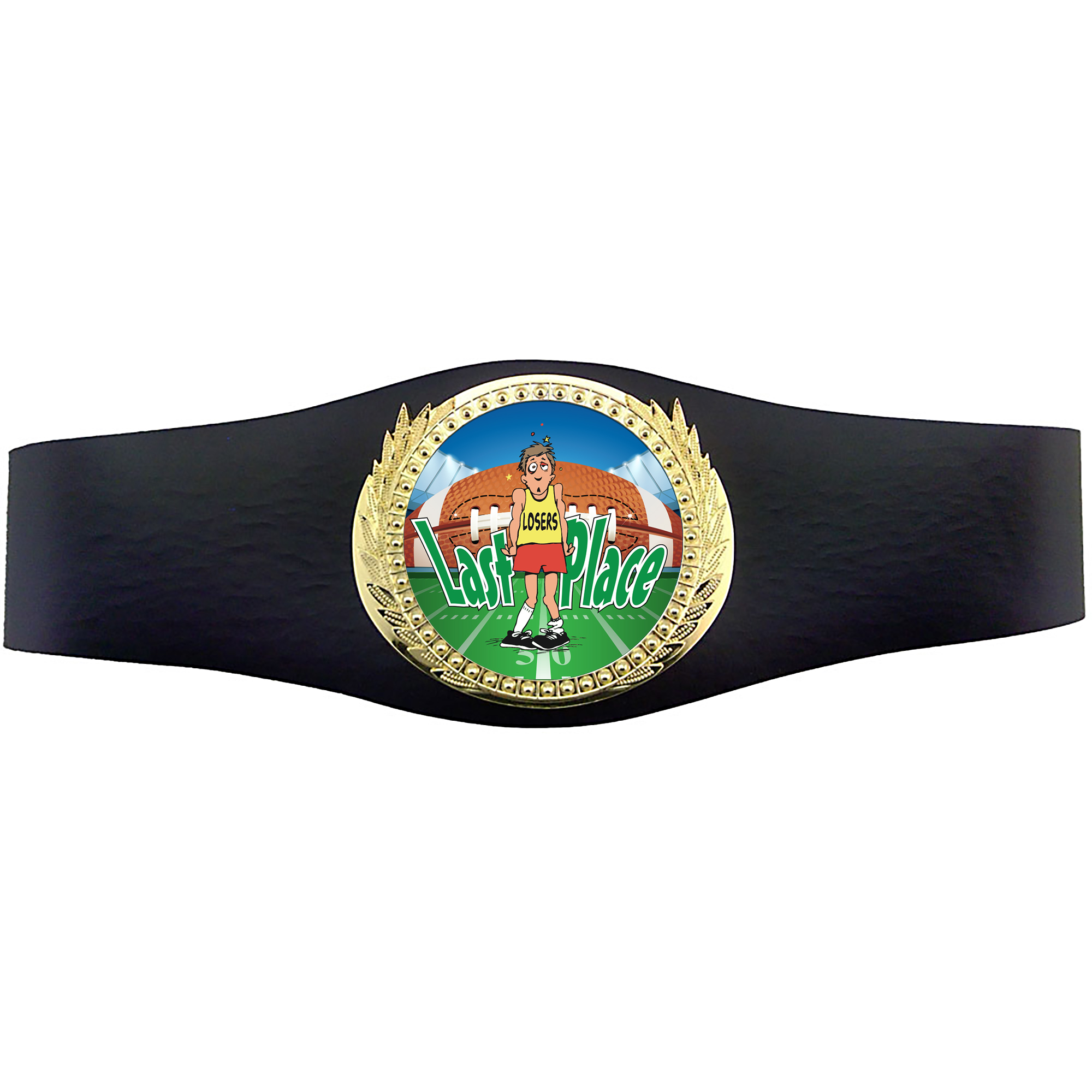 40 inch Football Loser Champion Award Belt - Last Place